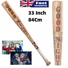 Harley Quinn Suicide Squad Wooden Baseball Bat Halloween Cosplay Batman Comics