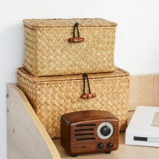 Handmade seagrass storage - handmade,