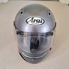 ARAI RX-7RR3 HELMET METALLIC GREY (1998) VERY LITTLE USE.