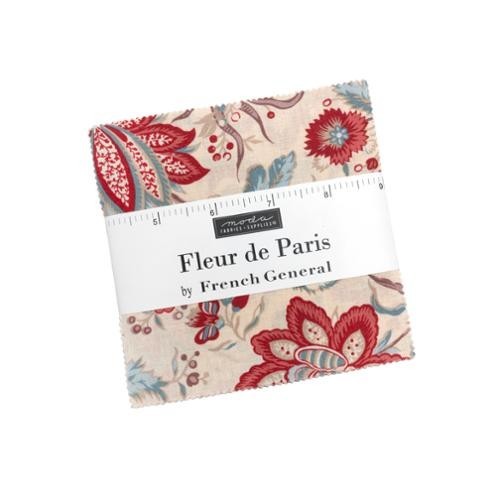 Charm pack fleur - charm, paris