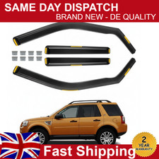4pcs Wind Deflectors W/ Clips