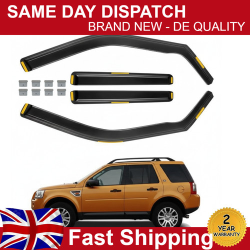 4pcs wind deflectors - wind, w/