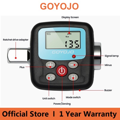 Goyojo digital torque wrench - torque,
