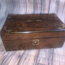 Antique Rosewood Jewellery Box