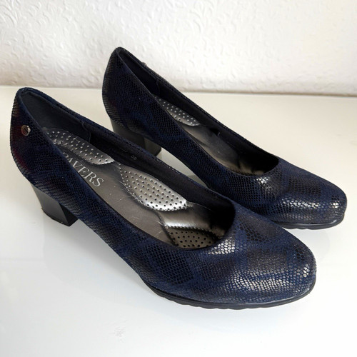 Pavers women navy snake - pavers, women’s