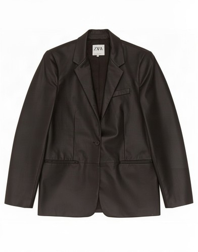 Zara womens button faux - womens,