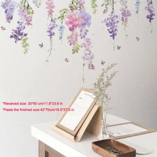 Flower Butterfly Tree Wall