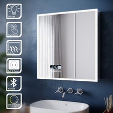 3 LED Lights Bathroom Mirror