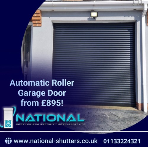 Electric roller garage door - electric,