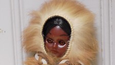 Vintage souvenoir Doll Native