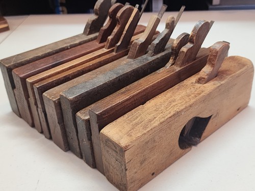 Antique wooden molding - molding, planes