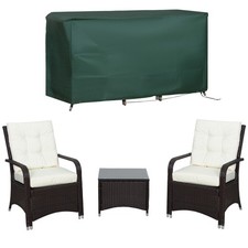 Outsunny Rattan 3PCs Chair