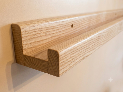 Modern solid walnut floating - modern,