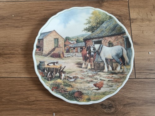 Royal dalton plate farmyard - royal,
