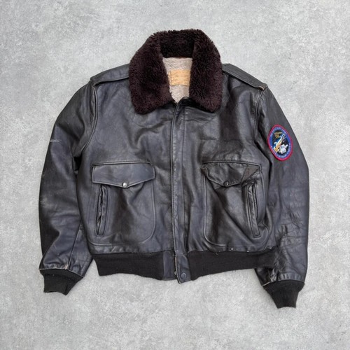 Vintage schott leather - , flight