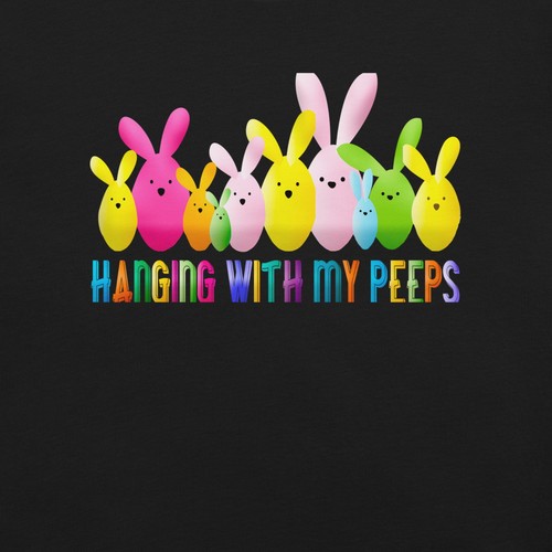 Hanging with peeps - with, unisex