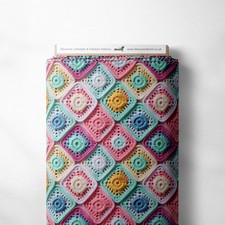 100% Cotton Fabric Digital Printed 3D Patterns Novelty | 40 Designs | 140cm Wide