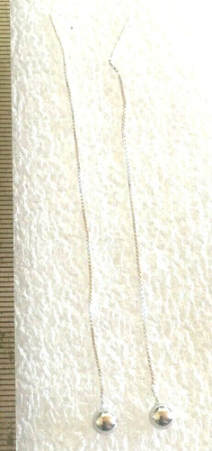 White gold pull - pull, through