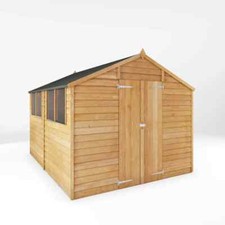 10x8 Wooden Garden Shed