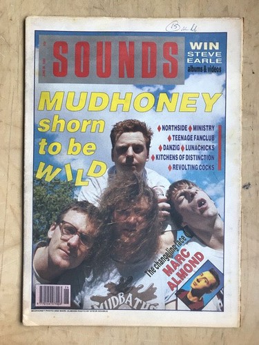 Mudhoney sounds magazine june - mudhoney,