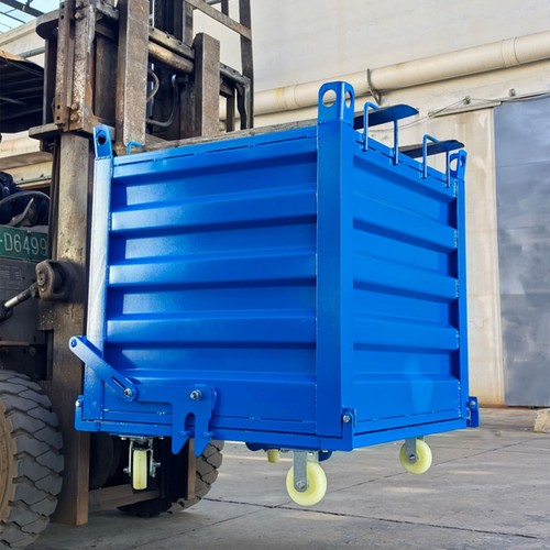 Self dumping steel - steel, hopper