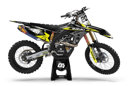 Suzuki motocross graphics - suzuki,