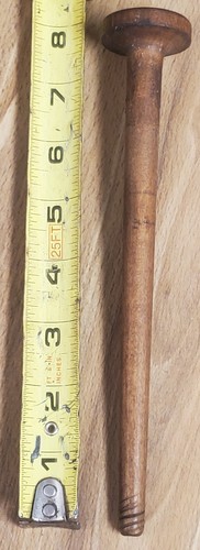 Antique spool wooden - spool,