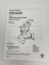 CRAFTSMAN COMPOUND MITER SAW