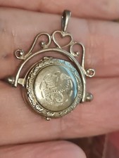 silver swivel locket beautiful