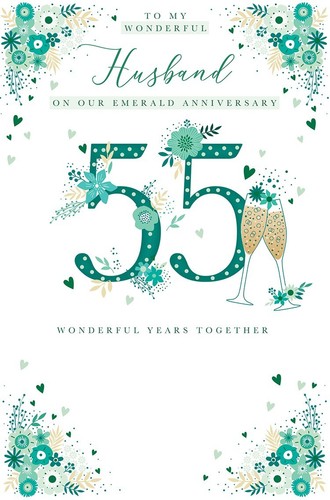 Husband emerald 55th - husband,