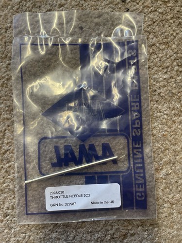 Amal 2928 030 throttle needle - amal,
