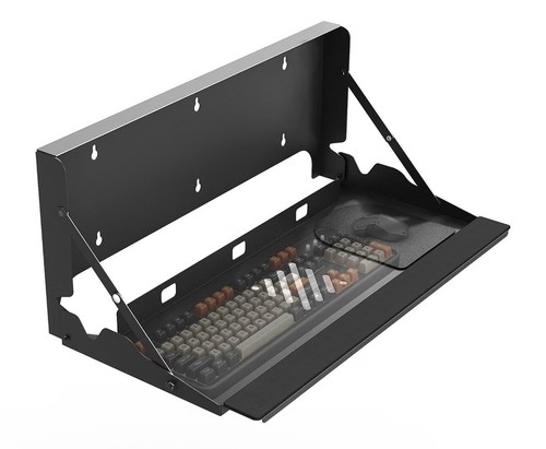 Flip down keyboard - flip-down, wall