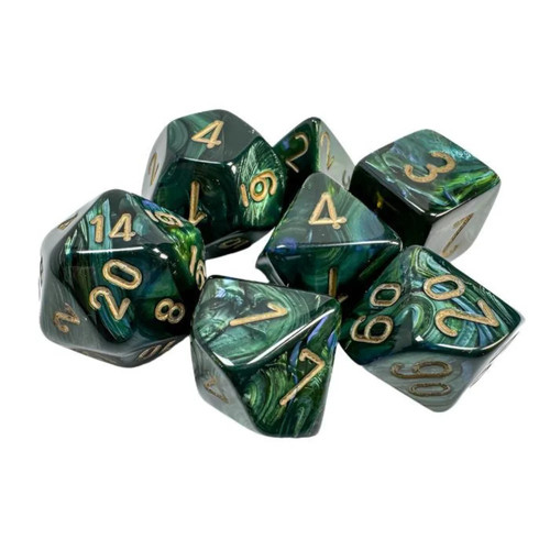 Chessex scarab polyhedral - chessex, 7