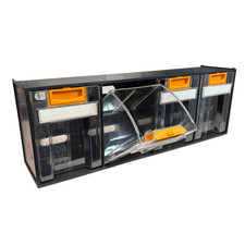 Van Workshop Locking Tilt Bins