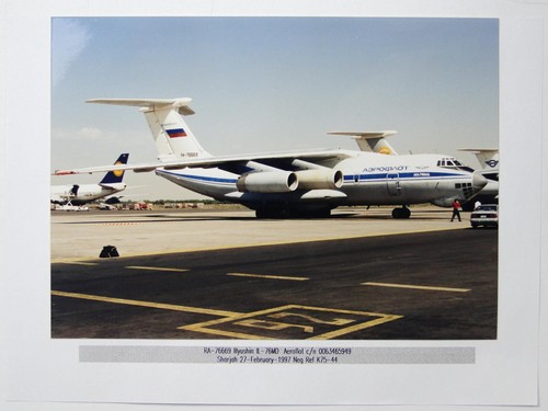 Aeroflot ilyushin 76md - aeroflot, il-76md