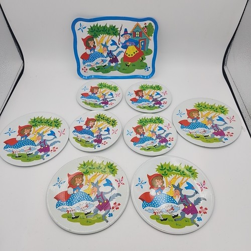 Vintage child tea set little - tea,
