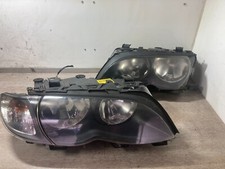BMW 3 SERIES 316i 2002 FRONT DRIVER & PASSENGER SIDE HEADLIGHTS PAIR