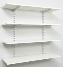 Twin Double Slot Shelving