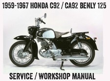 1959-1967 Honda C92 / CA92