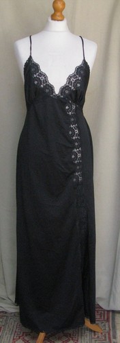 Vintage long black - , dress