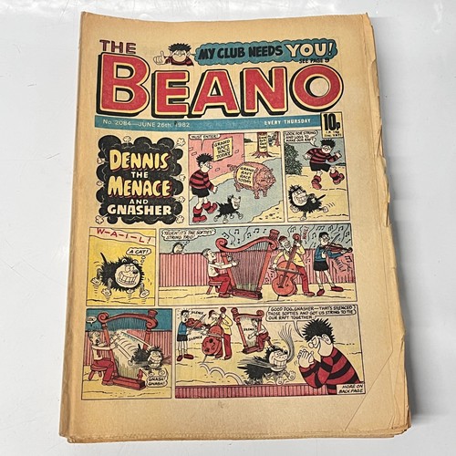 Beano comic issue 2084 june - issue,