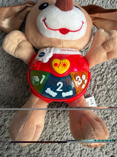 Vtech little singing puppy dog - singing,