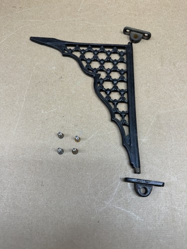 Antique ornate cast iron swing - antique,