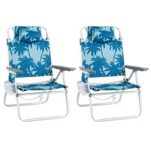 Costway2 pack beach chairs - costway2-pack,