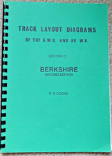 GWR & BR WR Railway Track Layout Diagrams Berkshire Section 23 RA Cooke Newbury
