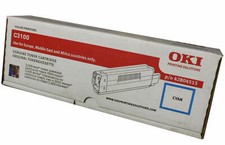 Oki C3100 Toner Cartridge Cyan