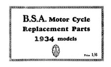 (0248) 1934 BSA All Models