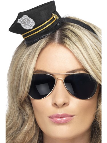 Mini cop hat - cop,