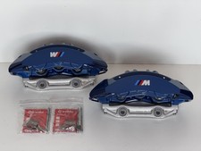 BMW F10 M5 - 2NH CCB - Brembo 6 piston Front Brake Calipers - F80 F82 F87 - Blue