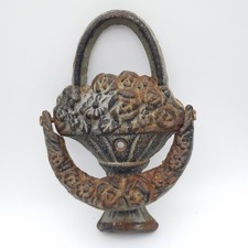 Antique cast iron door - iron,